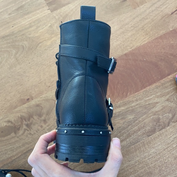 Pretty Little Thing Biker Boots - Picture 6 of 12